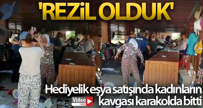 Antik kentte hediyelik eşya satışında kadınların kavgası karakolda bitti