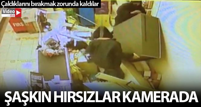 (ÖZEL) Zeytinburnu’nda şaşkın hırsızlar kamerada