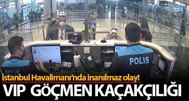 İstanbul Havalimanı’nda VİP göçmen kaçakçılığı pasaport polisine takıldı: 3 gözaltı