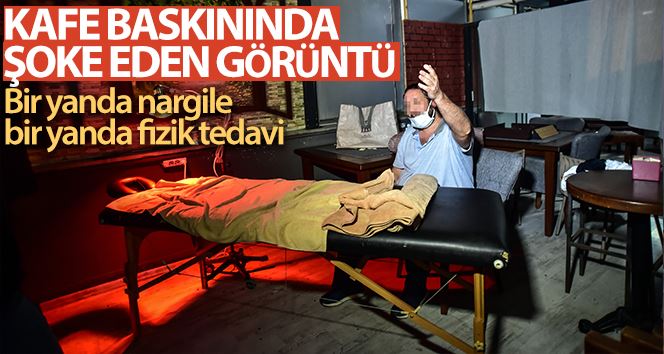 Kafe baskınında şoke eden görüntü