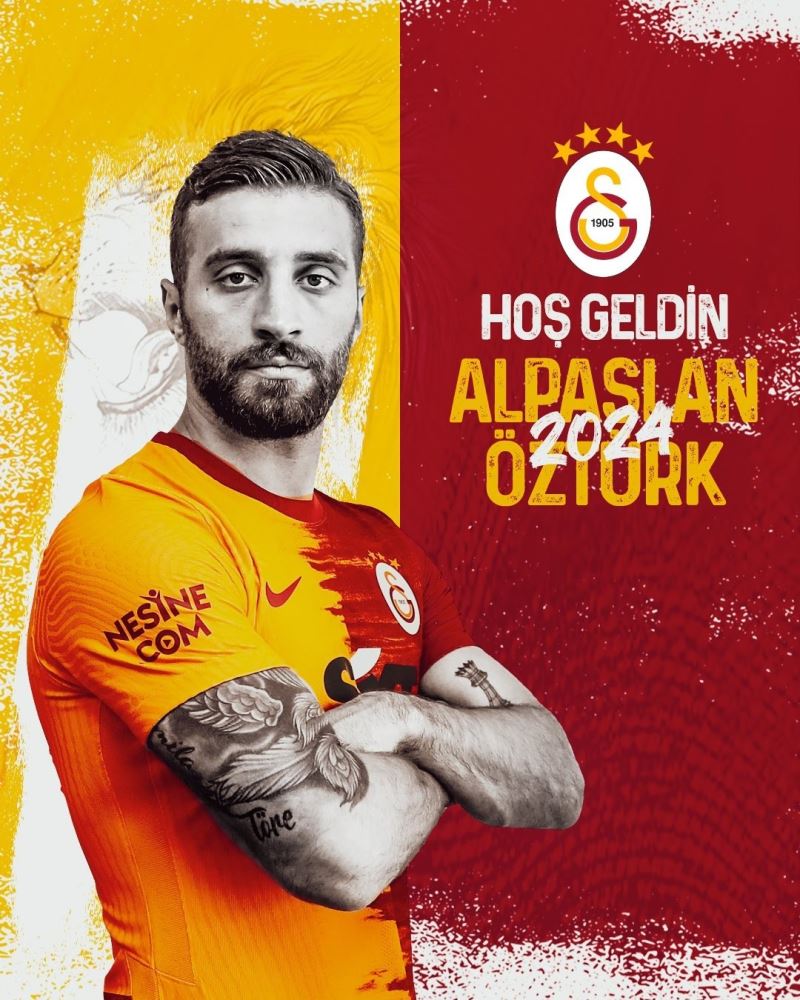 Galatasaray, Alpaslan Öztürk ile üç yıllık sözleşme imzaladı
