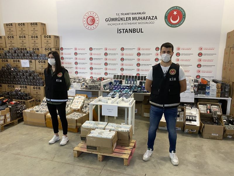 Dublör tırlı 38 milyonluk kaçakçılığa Gümrük Muhafaza engeli
