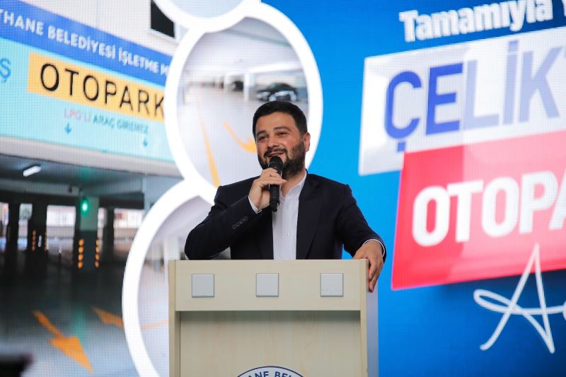 Kağıthane’de bir otopark daha yenilenerek hizmete açıldı
