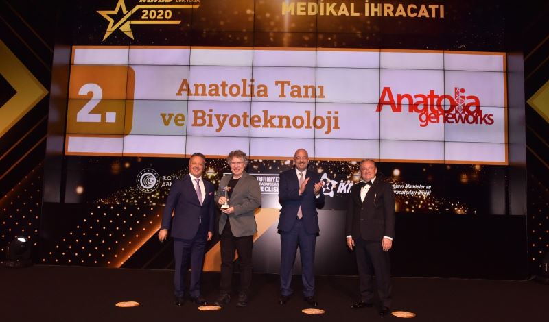 Anatolia Tanı’ya ihracat ödülü
