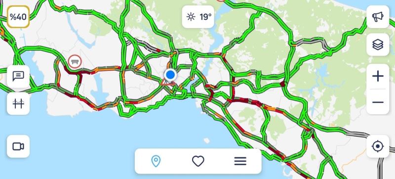 Kısıtlama sona erdi, trafik çilesi başladı
