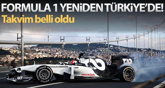 Formula 1’de Türkiye yeniden 2021 takviminde