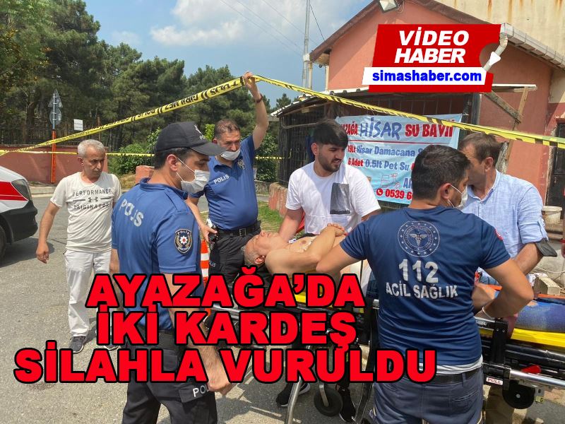 Sarıyer’de müteahhitlerin alacak verecek kavgasında iki kardeş yaralandı