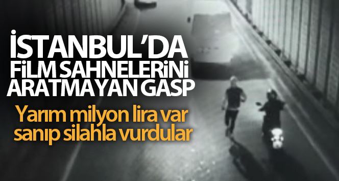 (Özel) İstanbul’da film sahnelerini aratmayan gasp: Yarım milyon lira var sanıp silahla vurdular
