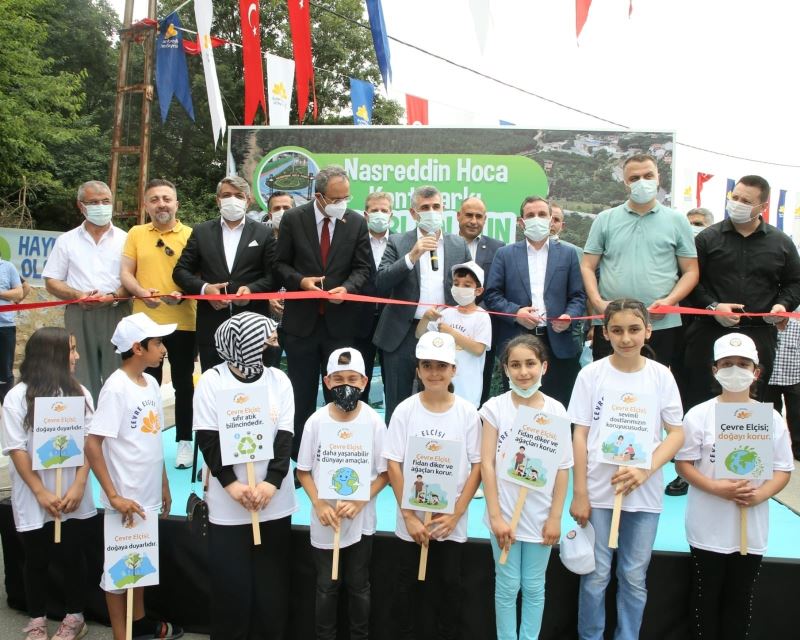 Sultanbeyli’de yeni park Çevre Elçileriyle açıldı
