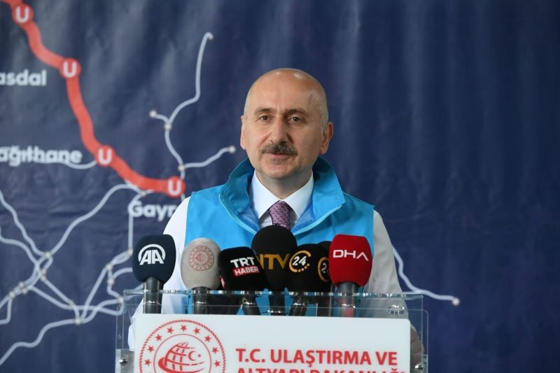 Ulaştırma Bakanı Karaismailoğlu: 