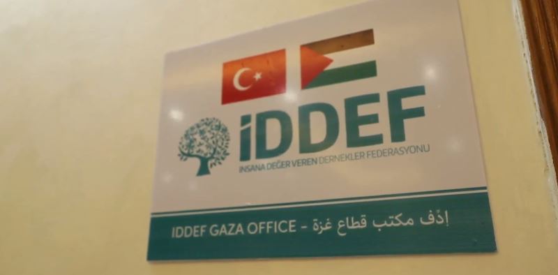 İDDEF’in Gazze ofisi açıldı

