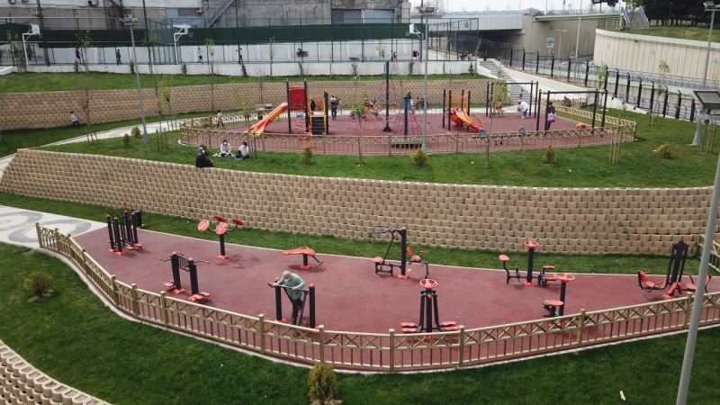 Küçükçekmece’ye 2 yılda 10 yeni park kazandırıldı 17 park yenilendi
