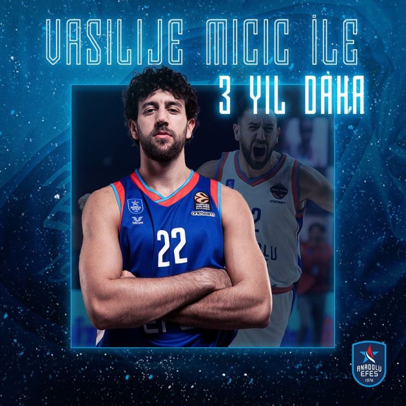 Anadolu Efes, Vasilije Micic’in sözleşmesini uzattı
