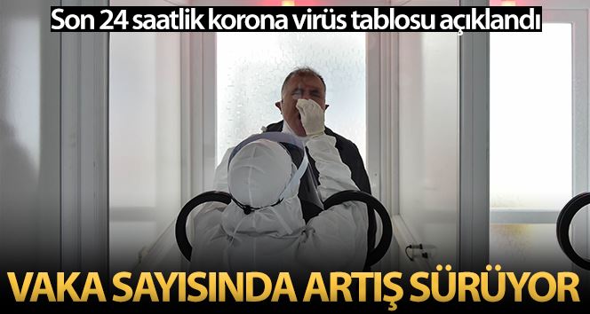  Son 24 saatte korona virüsten 59 kişi hayatını kaybetti