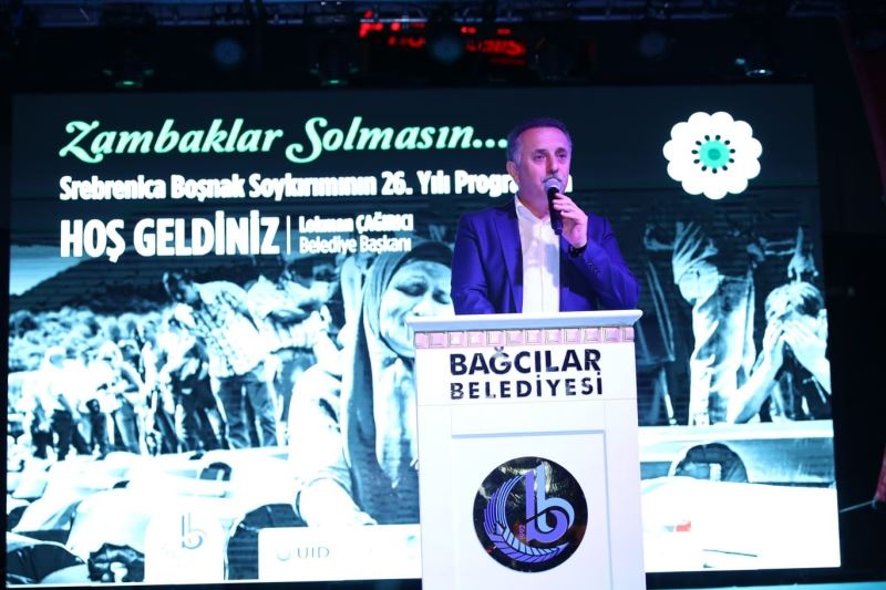 Srebrenitsa şehitleri Bağcılar’da anıldı
