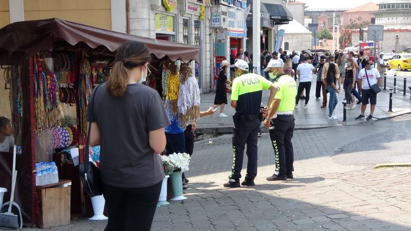 (ÖZEL)Taksim’de taciz iddiası
