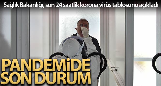  Son 24 saatte korona virüsten 59 kişi hayatını kaybetti