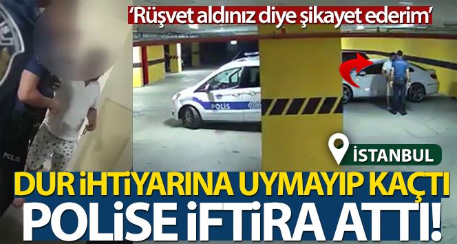 (Özel) İstanbul’da nefes kesen kovalamaca: Otoparkta yakalandı, avukatım deyip polise iftira attı