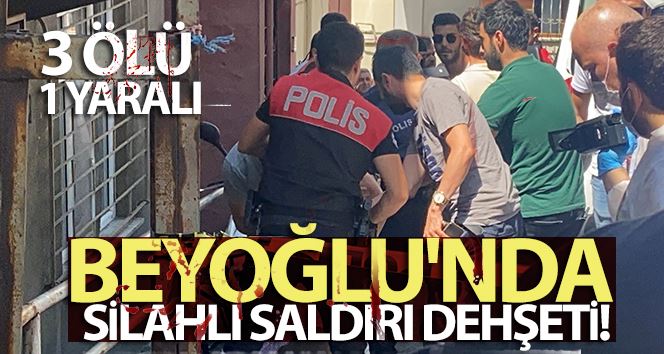 (ÖZEL) Beyoğlu’nda boşanma öncesi dünürler tartıştı: 3 ölü 1 yaralı