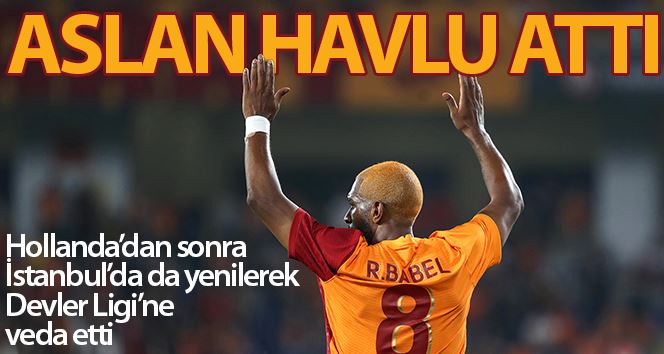 UEFA Şampiyonlar Ligi: Galatasaray: 1 - PSV Eindhoven: 2 (Maç sonucu)