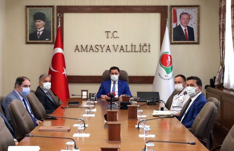 Amasya Valisi Masatlı: “Hedefimiz aşı haritasında ‘mavi iller’ arasına girmek”
