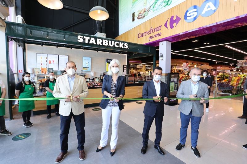 Starbucks, şimdi CarrefourSA marketlerinde