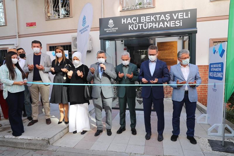 Başakşehir Hacı Bektaş Veli Kütüphanesi açıldı
