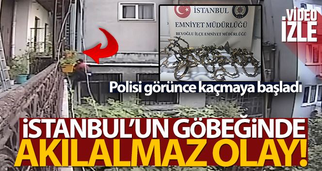 (Özel) Taksim’de akılalmaz olay: Tarihi şamdanı çalıp hurda fiyatına sattı