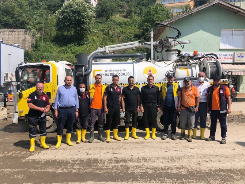 Beyoğlu’ndan Kastamonu’ya geçmiş olsun ziyareti
