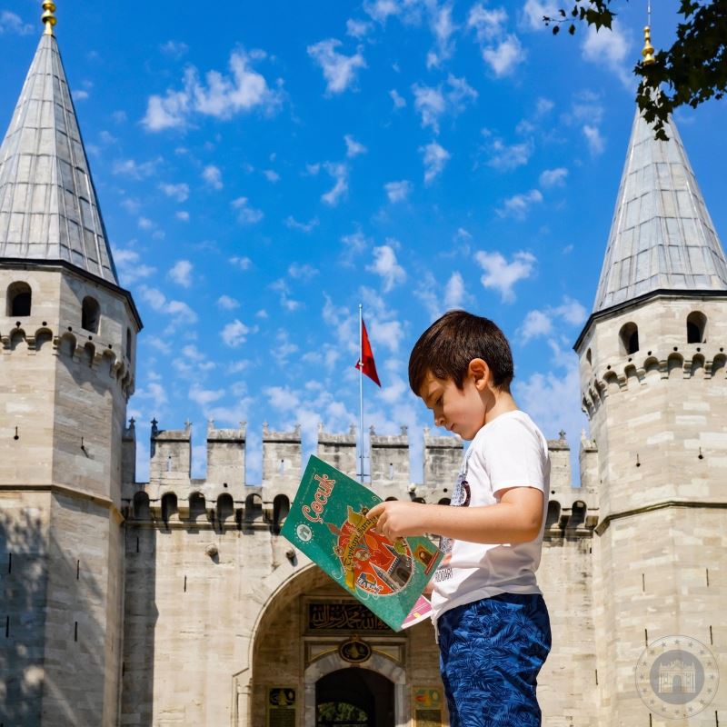 Milli Saraylar Çocuk Dergisi Topkapı Sarayı kapak konusuyla yayımlandı
