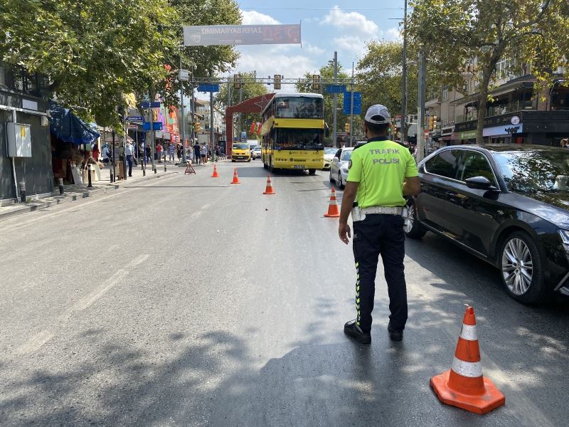 Kadıköy’de trafikte motosikletlilere yönelik denetim
