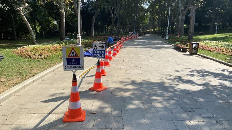 Gülhane Parkı’nda patlamamış tarihi havan mermisi bulundu