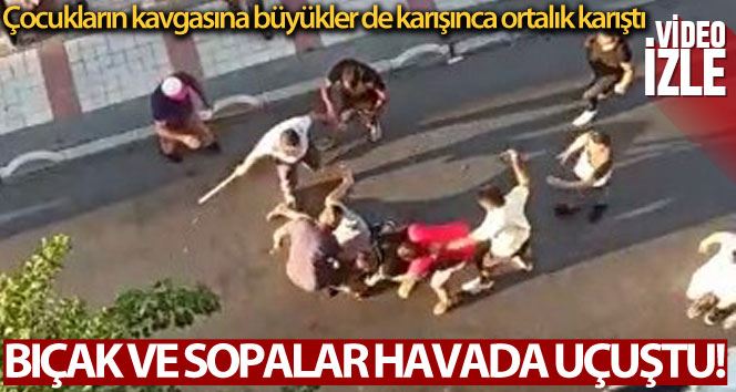 Bağcılar’da çocukların kavgasına büyükler de karışınca ortalık karıştı