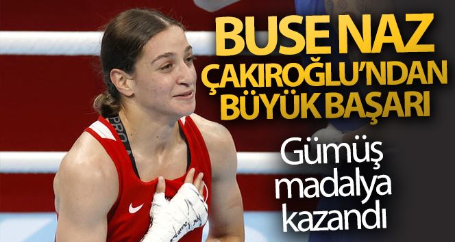 Buse Naz Çakıroğlu gümüş madalya kazandı