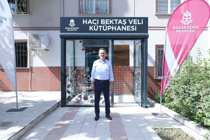 Başakşehir’e Hacı Bektaş Veli Kütüphanesi
