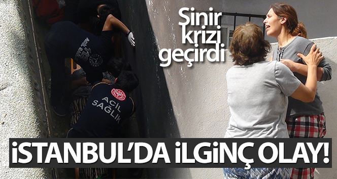 (Özel) İstanbul ilginç olay: Yufka açan kadın çatıdan düştü, kızı sinir krizi geçirdi