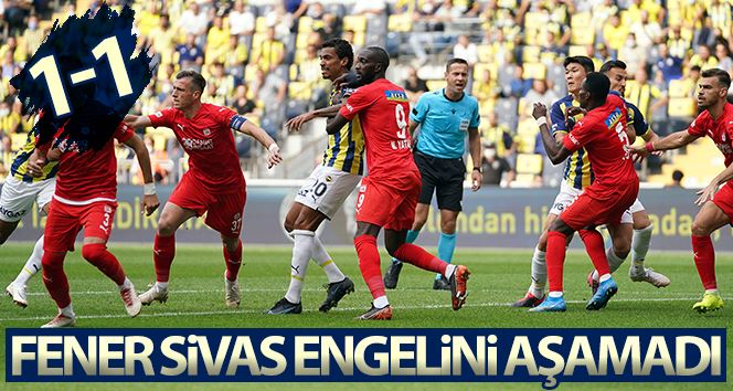 Fenerbahçe, Sivasspor karşısında kayıp!