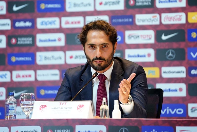 TFF Milli Takımlardan Sorumlu Yöneticisi Hamit Altıntop: 