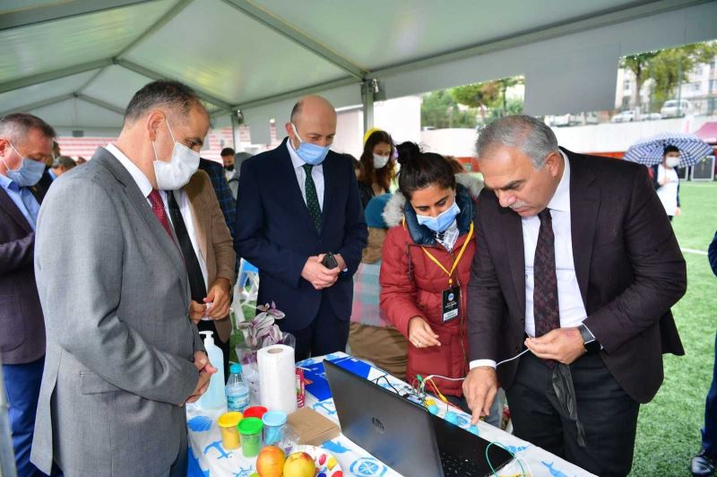 “Fatih 4007 TÜBİTAK Bilim Şenliği” projesine yoğun ilgi
