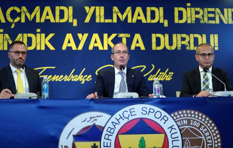 Fethi Pekin: ”Fenerbahçe, başından beri dimdik durduğu bu mücadelede haklı olduğunu kanıtlamıştır”
