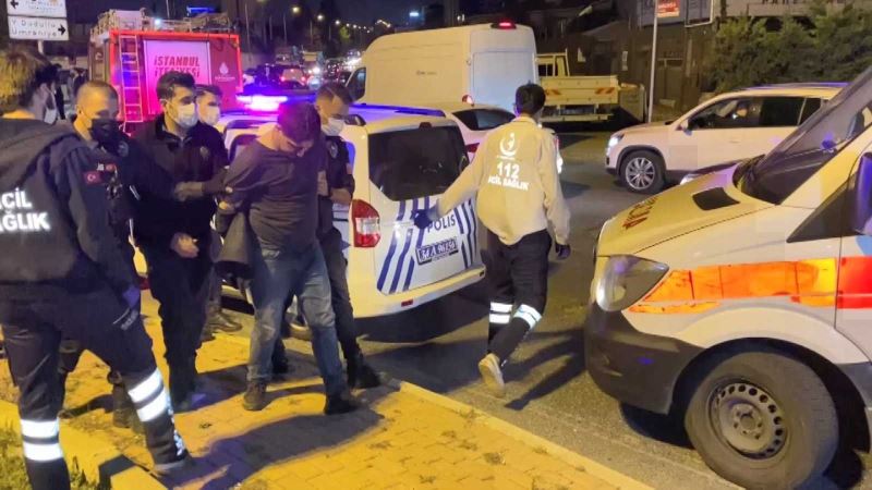 Ümraniye’de alkollü sürücü zincirleme kazaya yol açtı: 2 yaralı