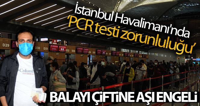 Balayı çiftine aşı engeli