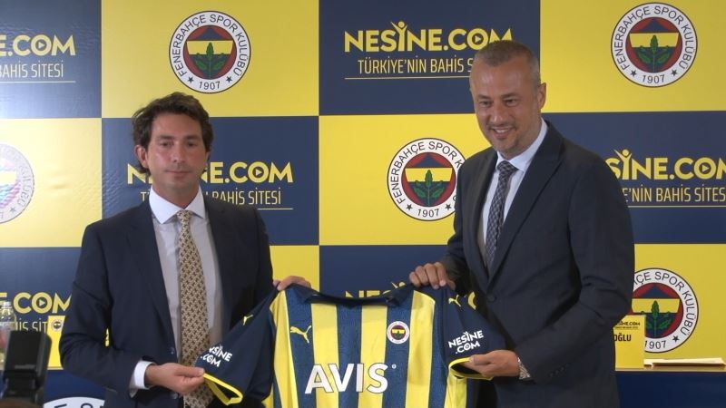 Fenerbahçe ile Nesine.com arasında forma kol sponsorluğu anlaşması imzalandı
