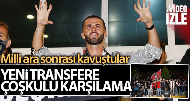 Miralem Pjanic’e taraftarlardan coşkulu karşılama