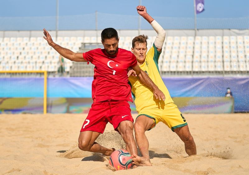 Plaj Futbolu Milli Takımı, Litvanya’ya 3-0 yenildi
