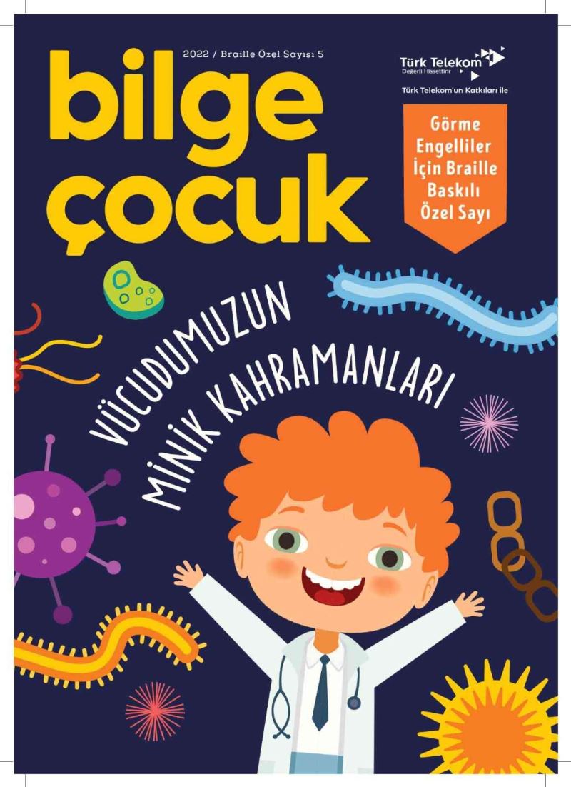 Görme engelli çocuklar için Bilge Çocuk’un 5’inci sayısı çıktı
