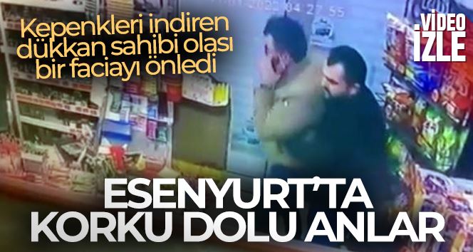 Esenyurt’ta markete silahlı saldırı: Kepenkleri indiren dükkan sahibi olası bir faciayı önledi