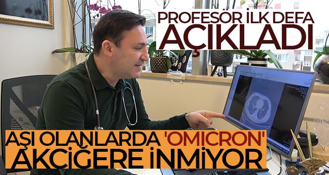 Profesör ilk defa açıkladı: Aşı olanlarda 