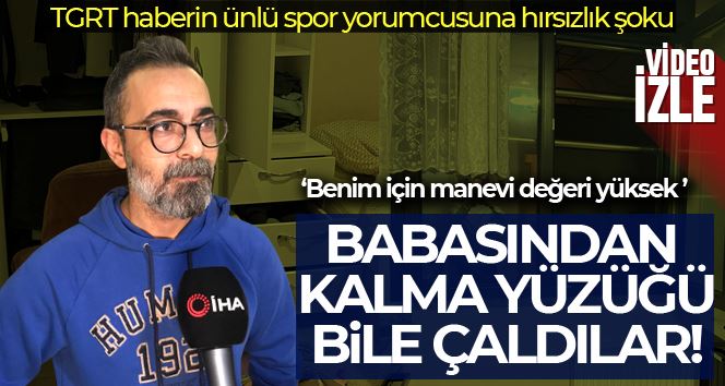 Ünlü gazeteci Ahmet Ercanlar’a yılbaşı gecesinde hırsızlık şoku