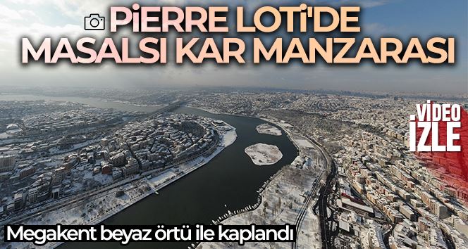 Pierre Loti’de masalsı kar manzarası